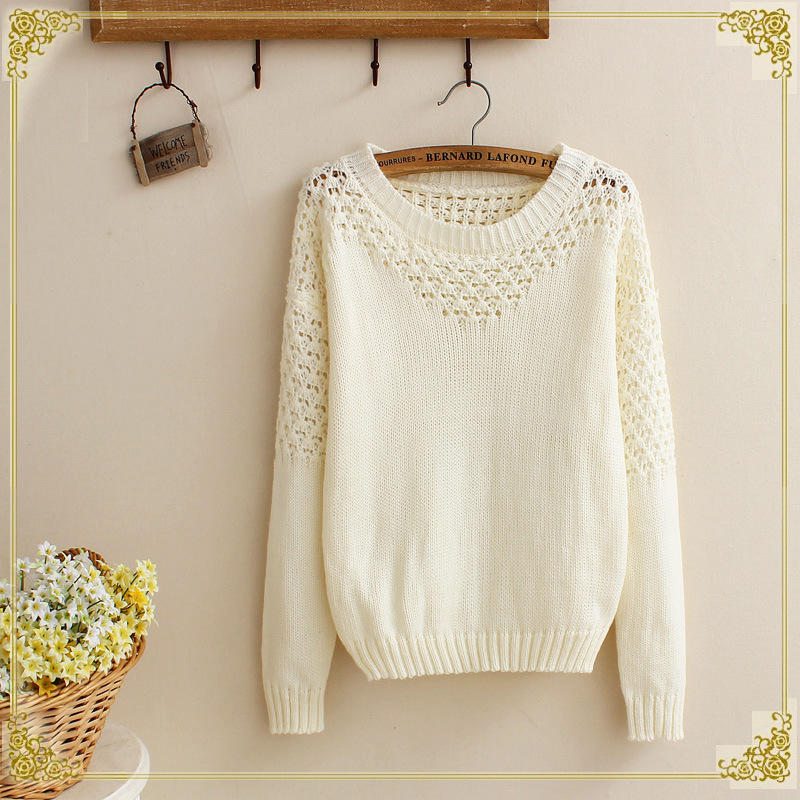 Fashion Hollow-out Sweater on Luulla