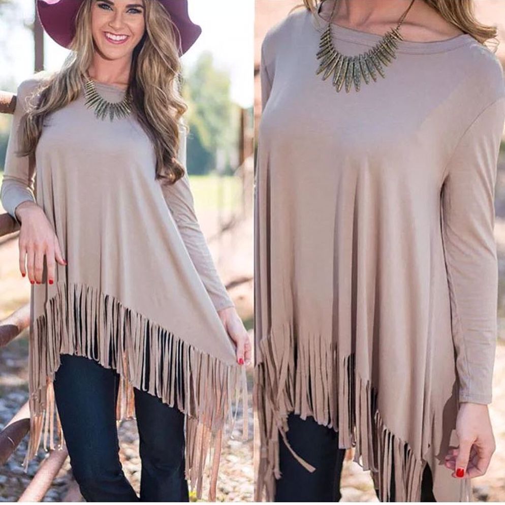 Long Tassels Shirt on Luulla
